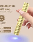 Mini UV/LED-lampe