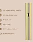 Mini UV/LED-lampe